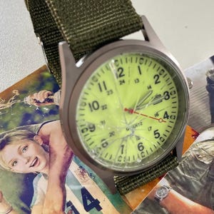 Game Inspired Broken Watch Cosplay Prop: Cracked Face, Mini Prints, Stickers image 4