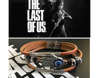The Last Of Us Part 2 Ellie's / Dina's Bracelet | TLOU 2  cosplay Hamsa adjustable Bracelet | TLOU Birthday Gift Bracelet…