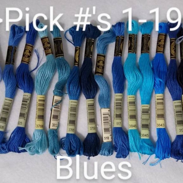 Dmc Floss Pick Colors Etsy
