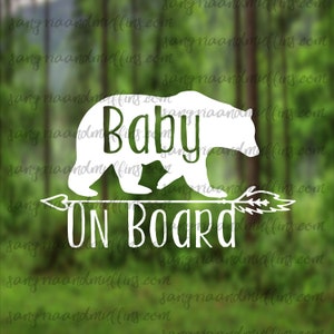 Baby On Board, naklejka Baby On Board, naklejka na samochód, okno, naklejka, naklejka dzieci na pokładzie, naklejka na samochód, naklejka dzieci w samochodzie, naklejka na vana, naklejka na SUV