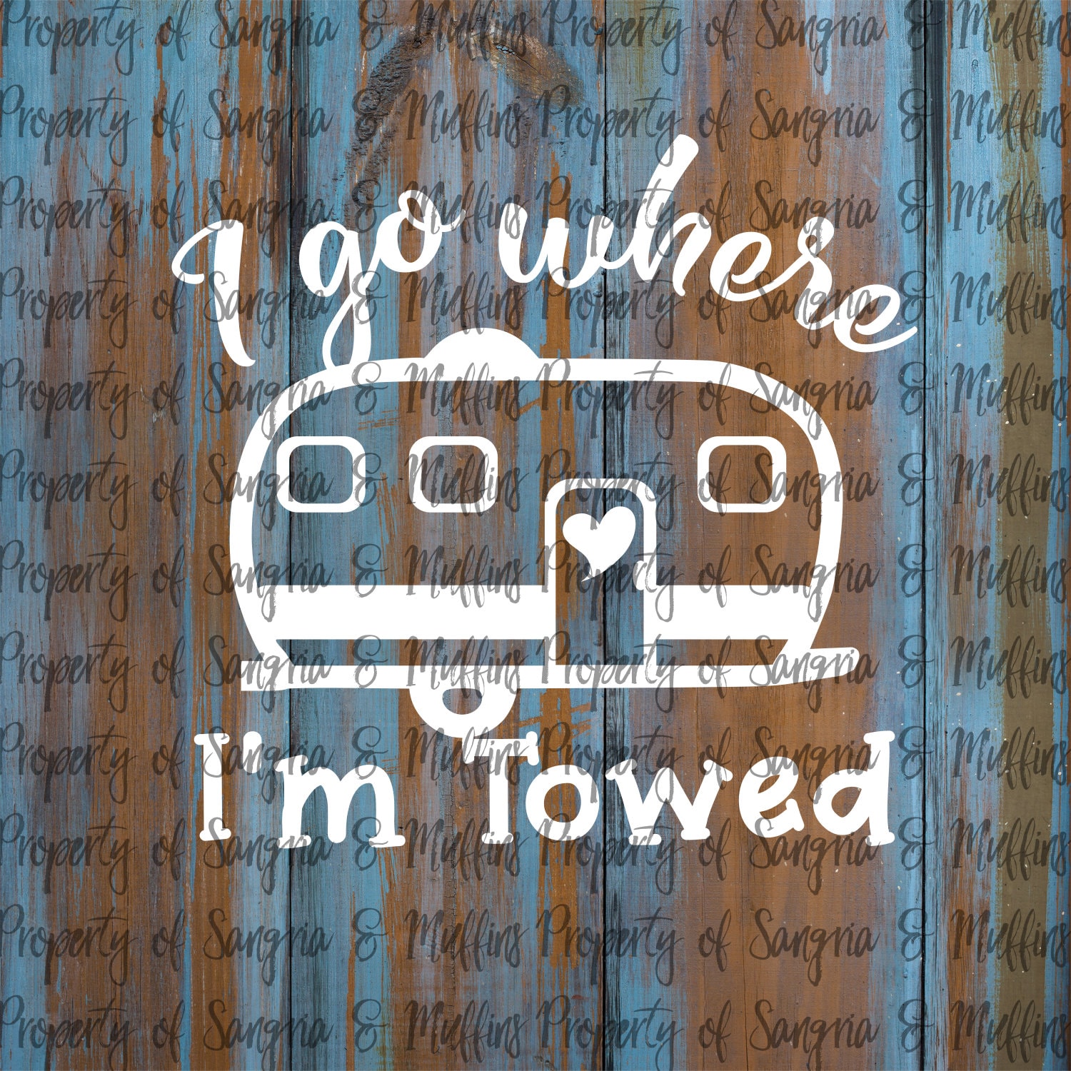 I Go Where I'm Towed Camper Trailer Decal Car, Window, Laptop, Tablet Decal  Camping, Travel Decal, Camper Sticker, Camping Sticker - Etsy