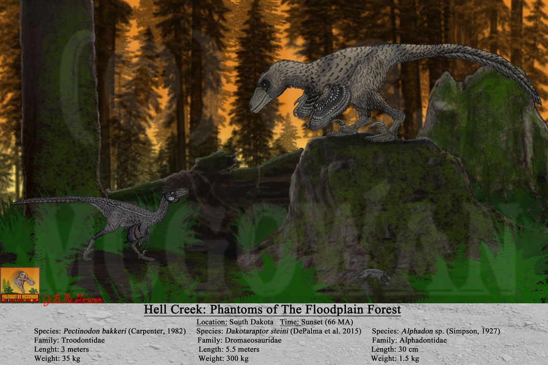 Hell Creek Phantoms of the Floodplain Forest Etsy