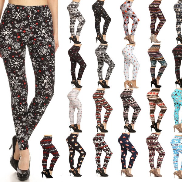 Holiday Leggings Etsy