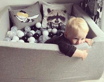 modern baby ball pit