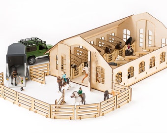 toy horse stables and barns