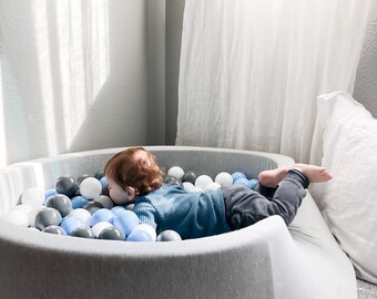 modern baby ball pit