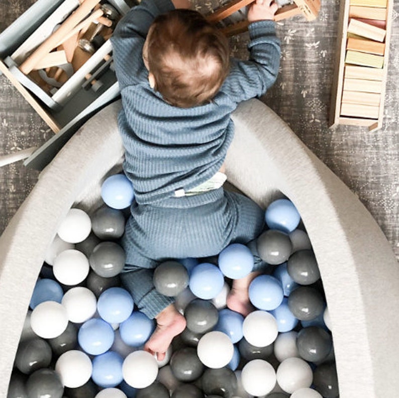Ball Pit With 200400 Balls Ball Pit For Toddler Ball Pit Etsy