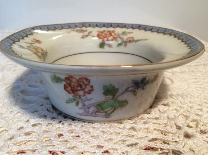 Vintage Theodore Haviland Chambord Birds Dish made in France at NeedlesandPinsShop