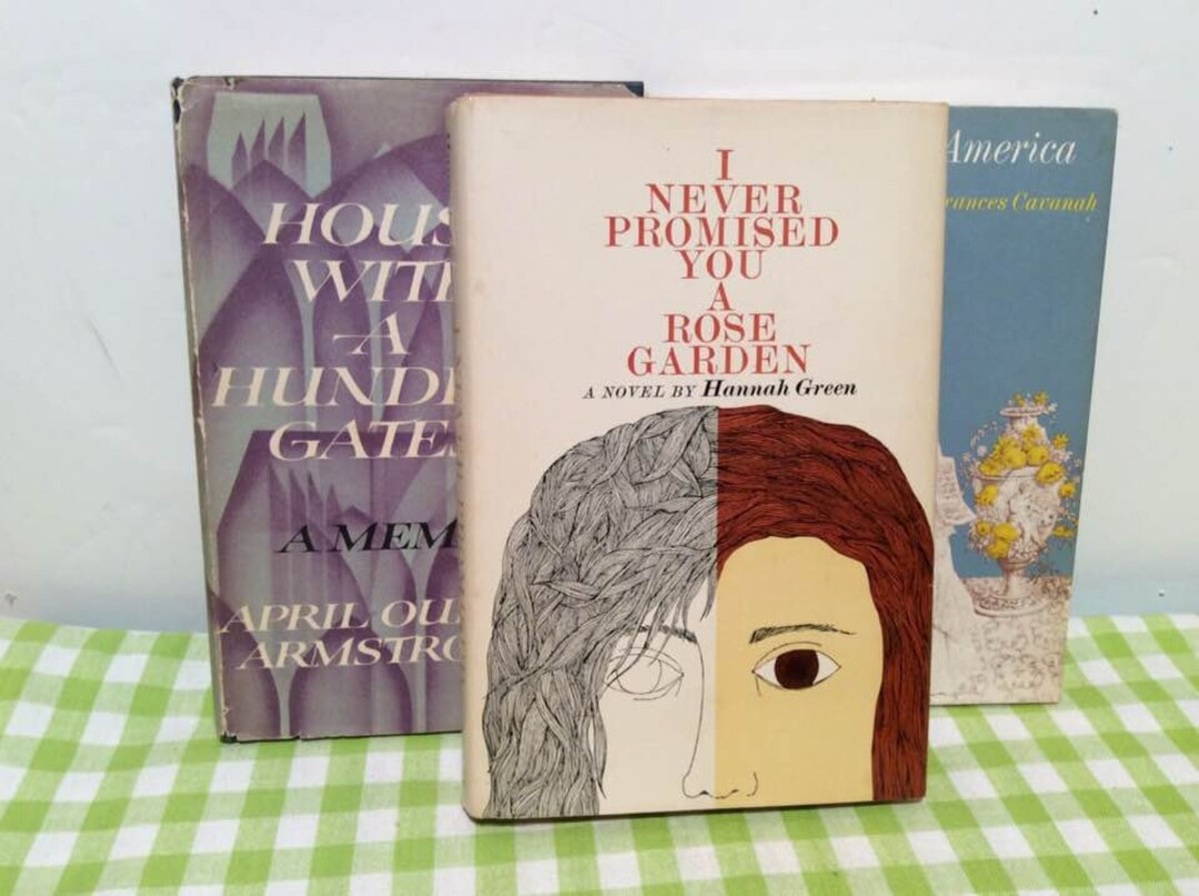3 Vintage Used First Edition Hardcover Books i Never Promised You a