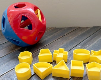 tupperware toy shape sorter