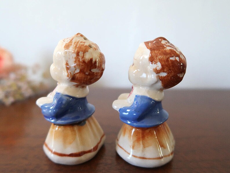 Vintage Choir boy salt and pepper shakers Made in Japan