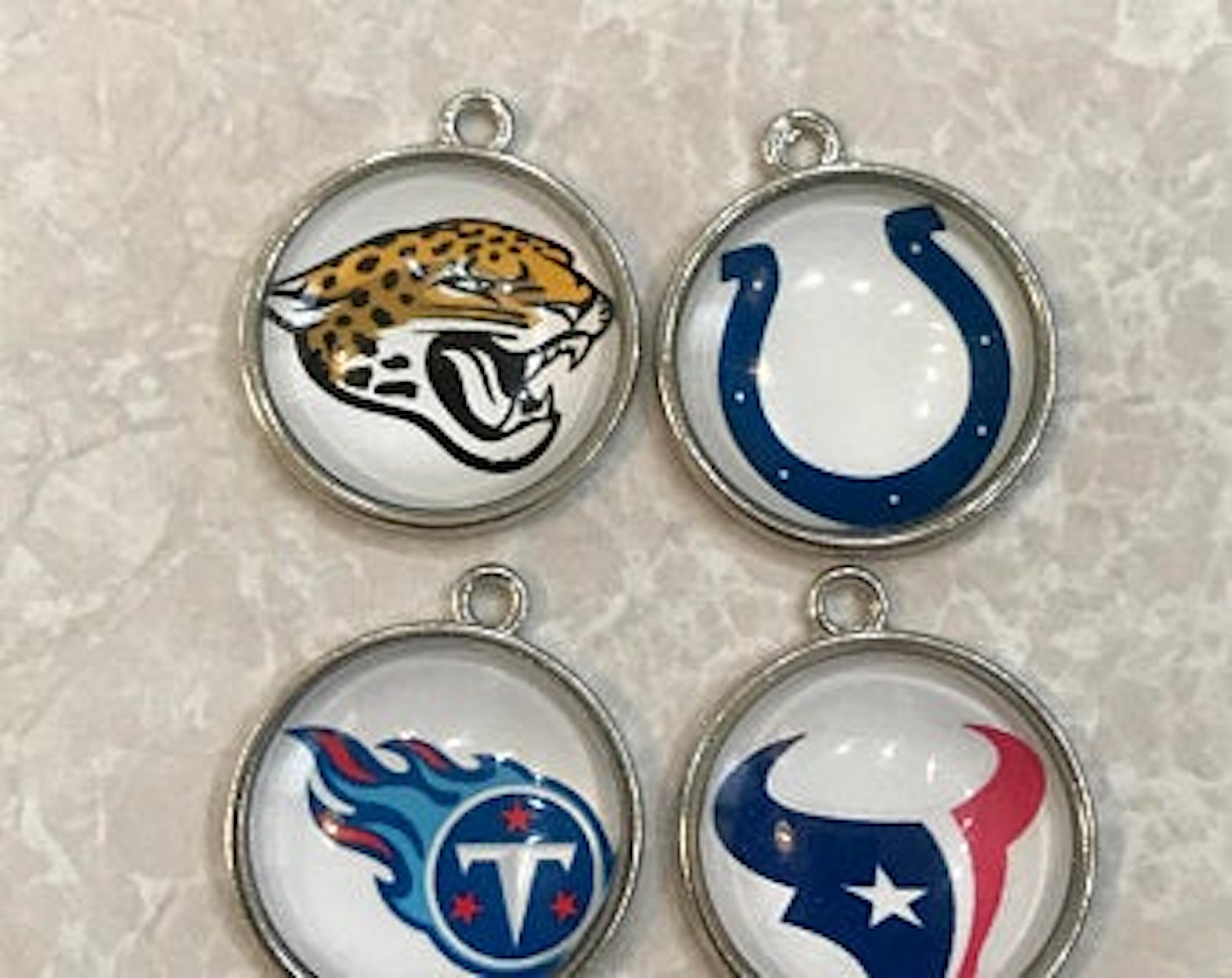 Football Team Charms/Team Pendants Etsy