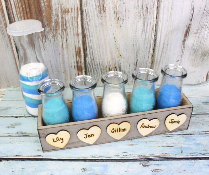 Blended Family Sand Ceremony Set Family Unity Set Blended Etsy