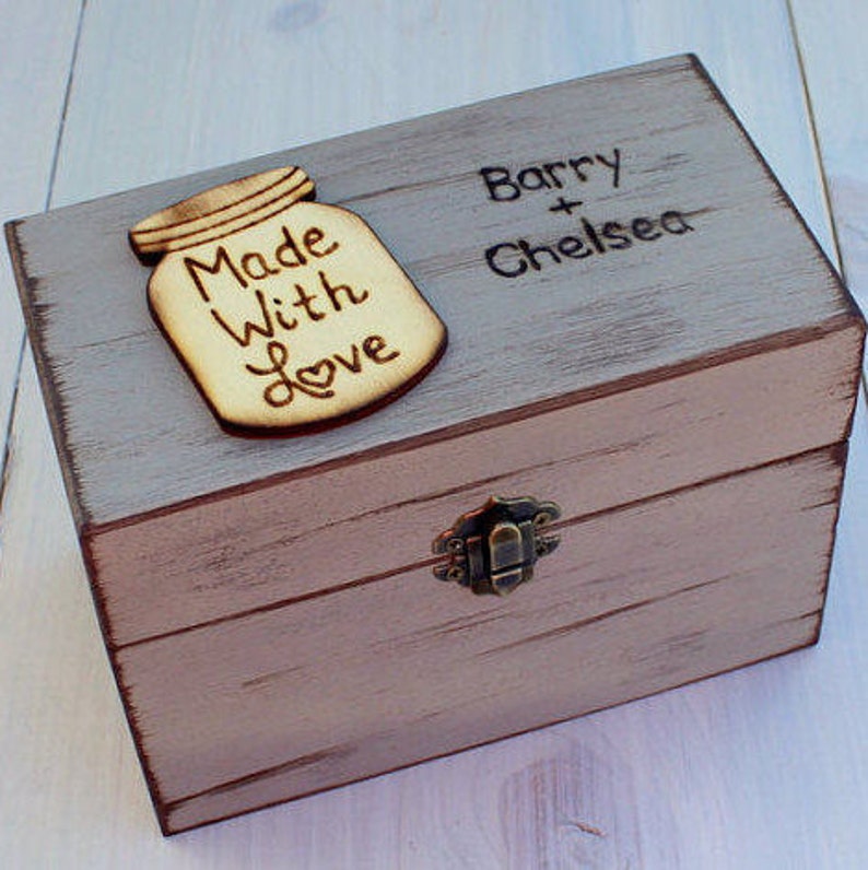 rustic-recipe-boxes-4x6-recipe-card-box-recipe-card-storage-etsy