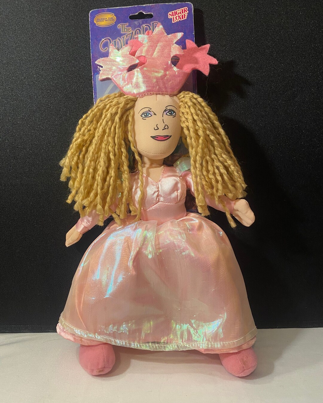 Vintage Sugar Loaf Wizard of OZ Plush Glinda the Good Witch Doll 14 Etsy