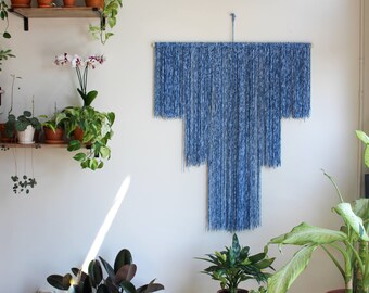 Light Blue Baby Velvet Wall Hanging