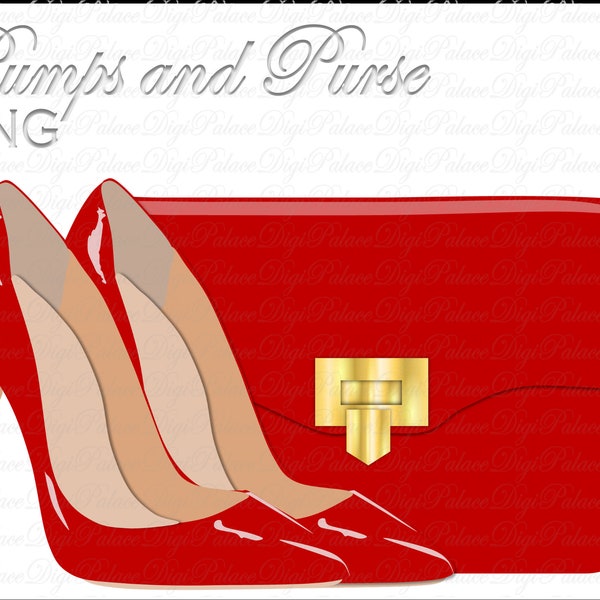 High Heel Clipart Etsy