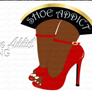Red High Heel Stiletto PNG - Shoe Addict Clipart