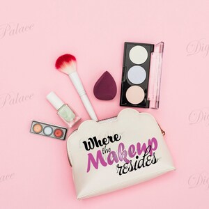 Makeup SVG,PNG,JPEG vector image cut file for cricut and silhouette (3 Files)
