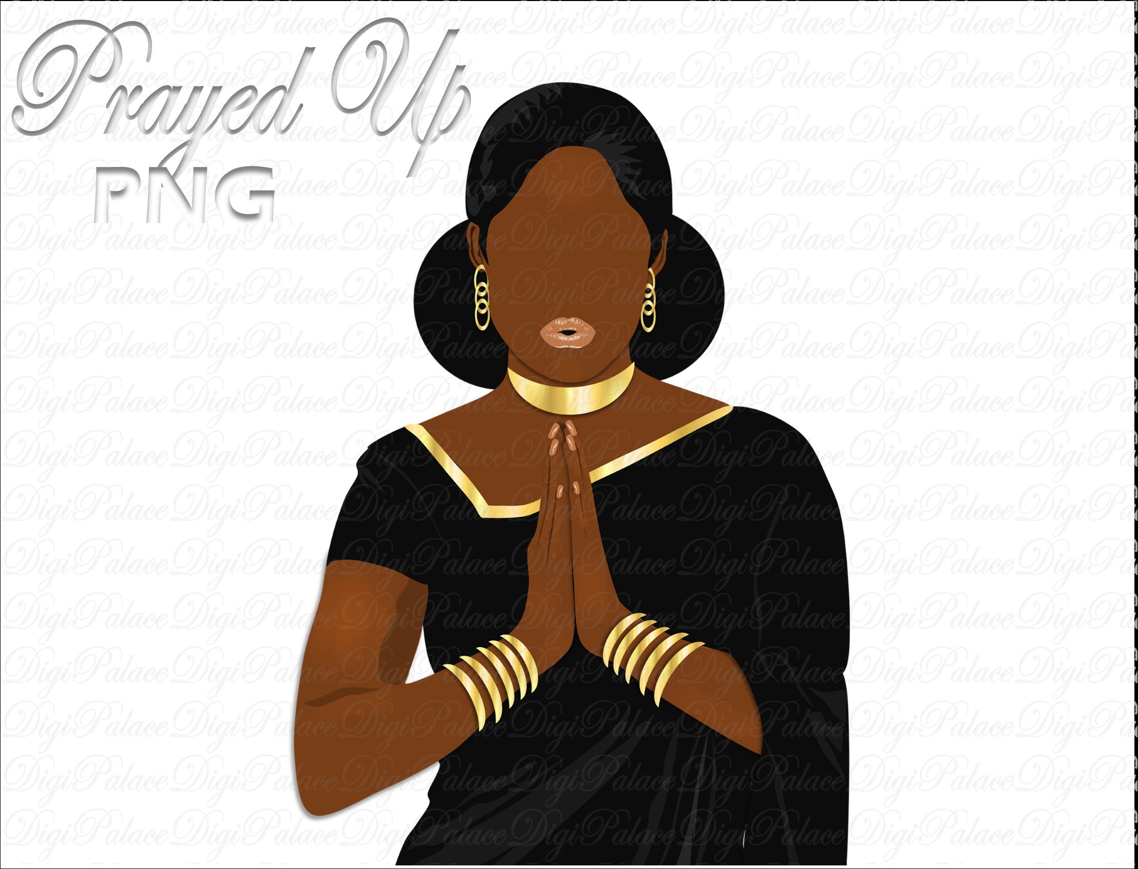 African american hotsell praying doll