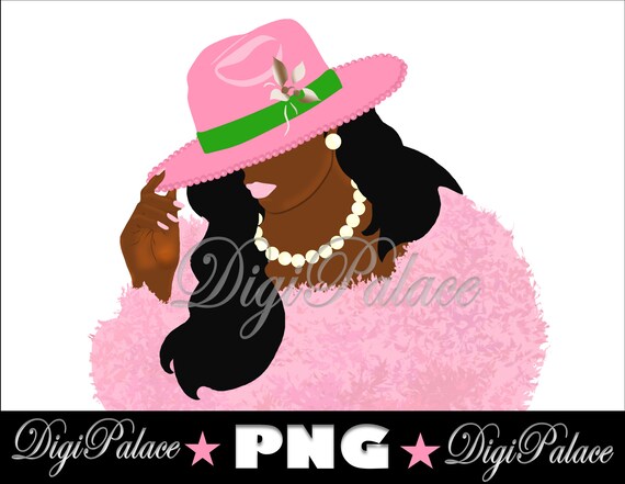 Fedora Hat Sorority Sistah Clipart 