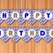 Aged to Perfection White Birthday Party Happy Birthday Printable Banner ...