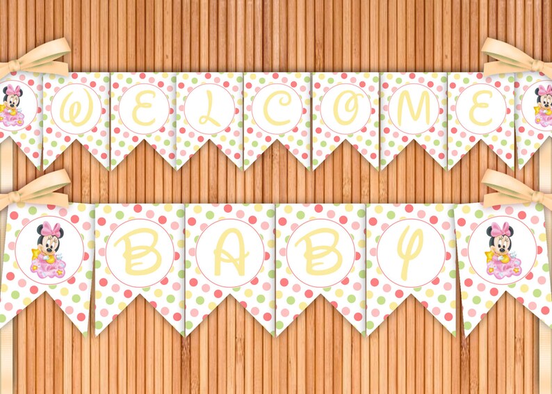 Baby Printable Banner Instant Download Etsy