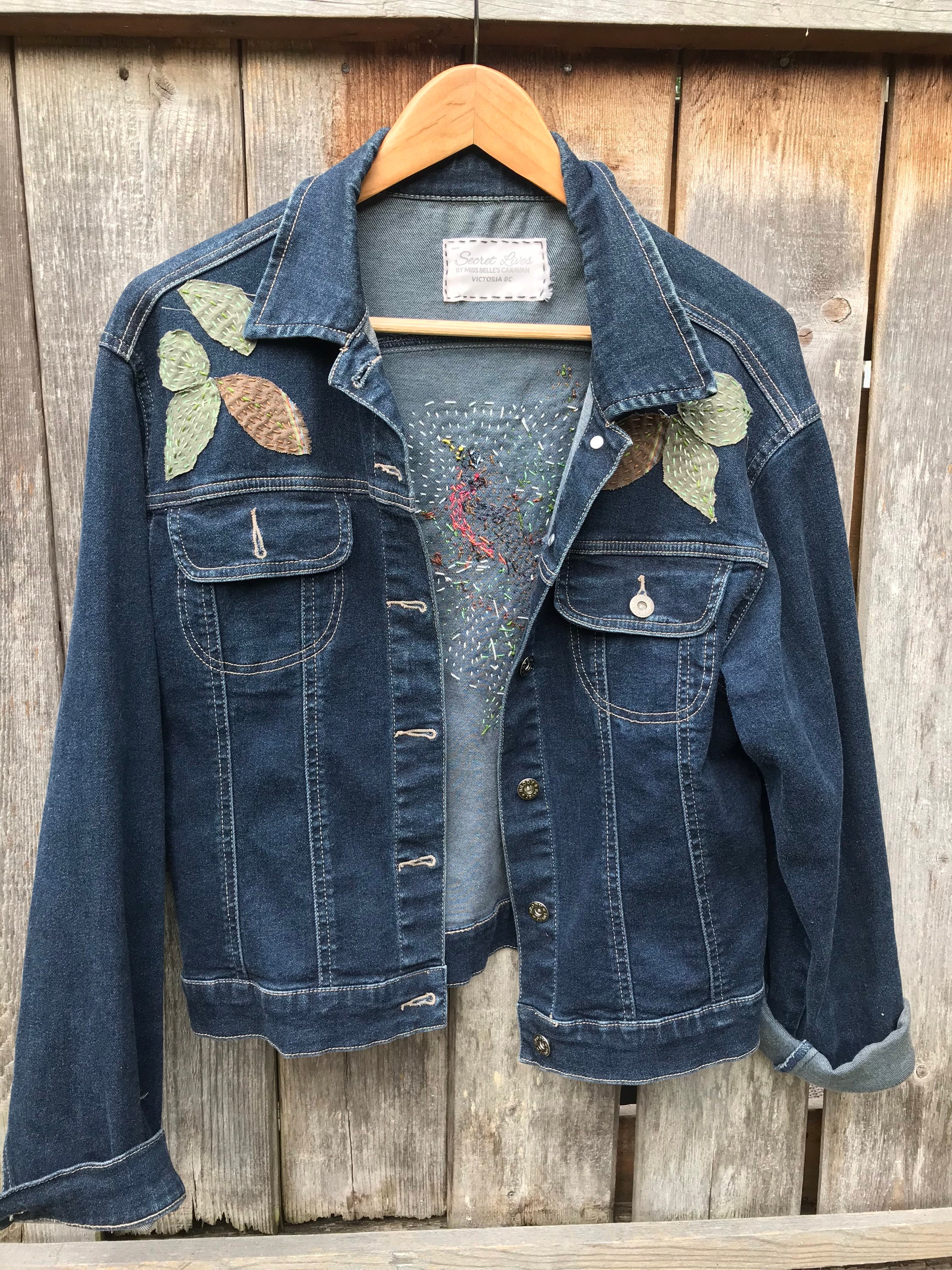 Red Robin Jean Jacket - Etsy