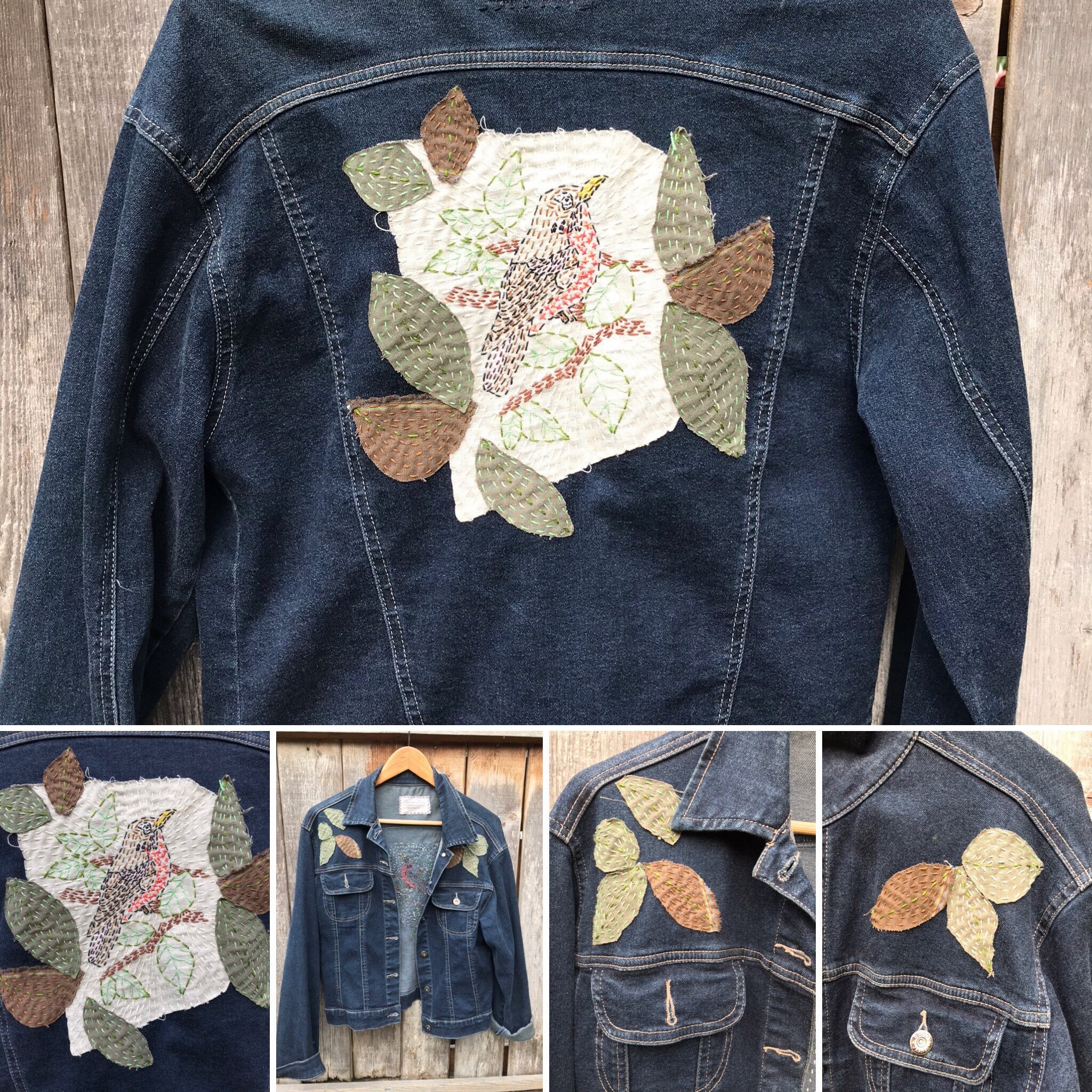 Red Robin Jean Jacket - Etsy