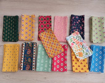 Bolsas de Tela (x 5) Serie 2, sin relleno para almendras garrapiñadas o Lavanda Provenzal