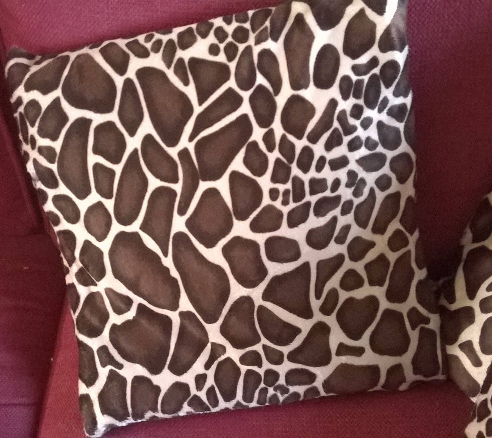 Housse de Coussin Carrée, Déhoussable - Hand Made in France