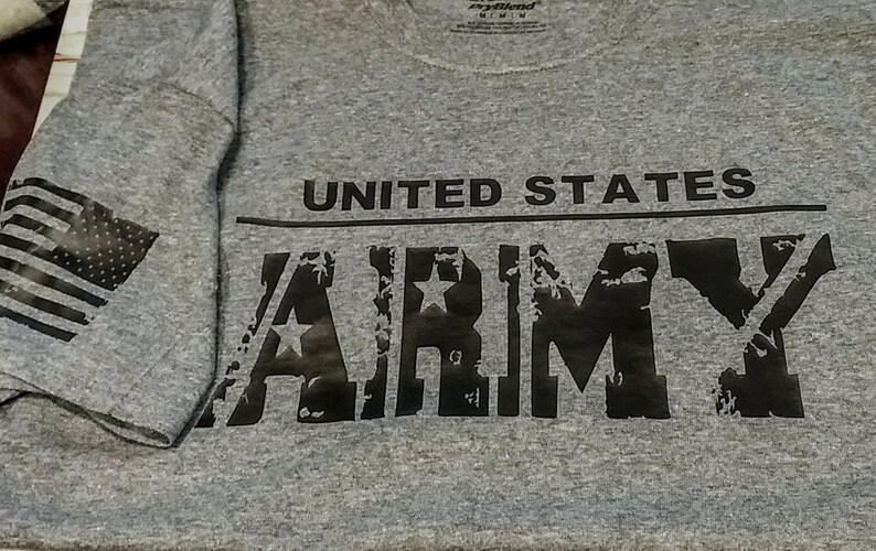 Army Shirt US Army Shirt Veterans Shirt Support our Troops | Etsy