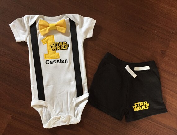 star wars first birthday outfit