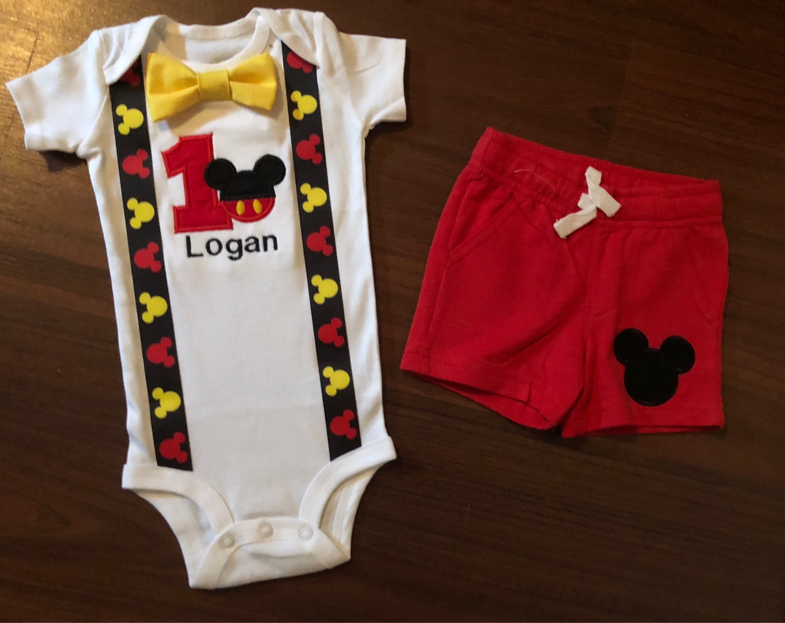 mickey mouse outfit for baby boy