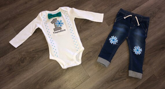 winter onederland outfit boy