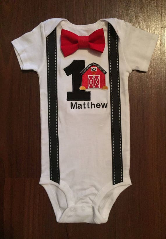 farm first birthday outfit