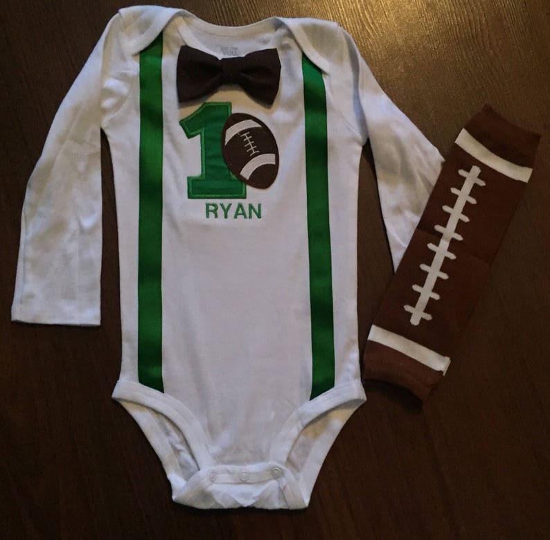 first birthday football outfit