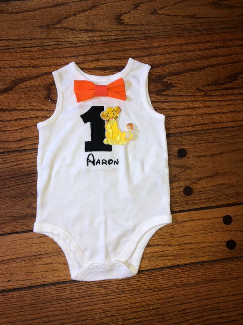 lion king first birthday outfit boy