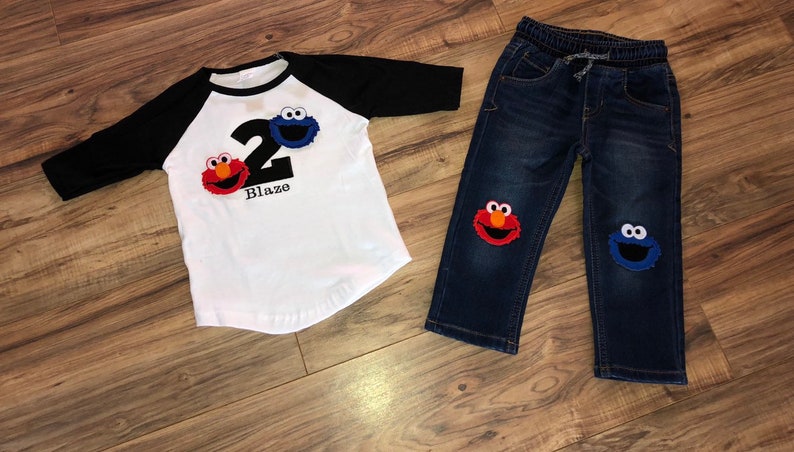 elmo 2nd birthday outfit boy