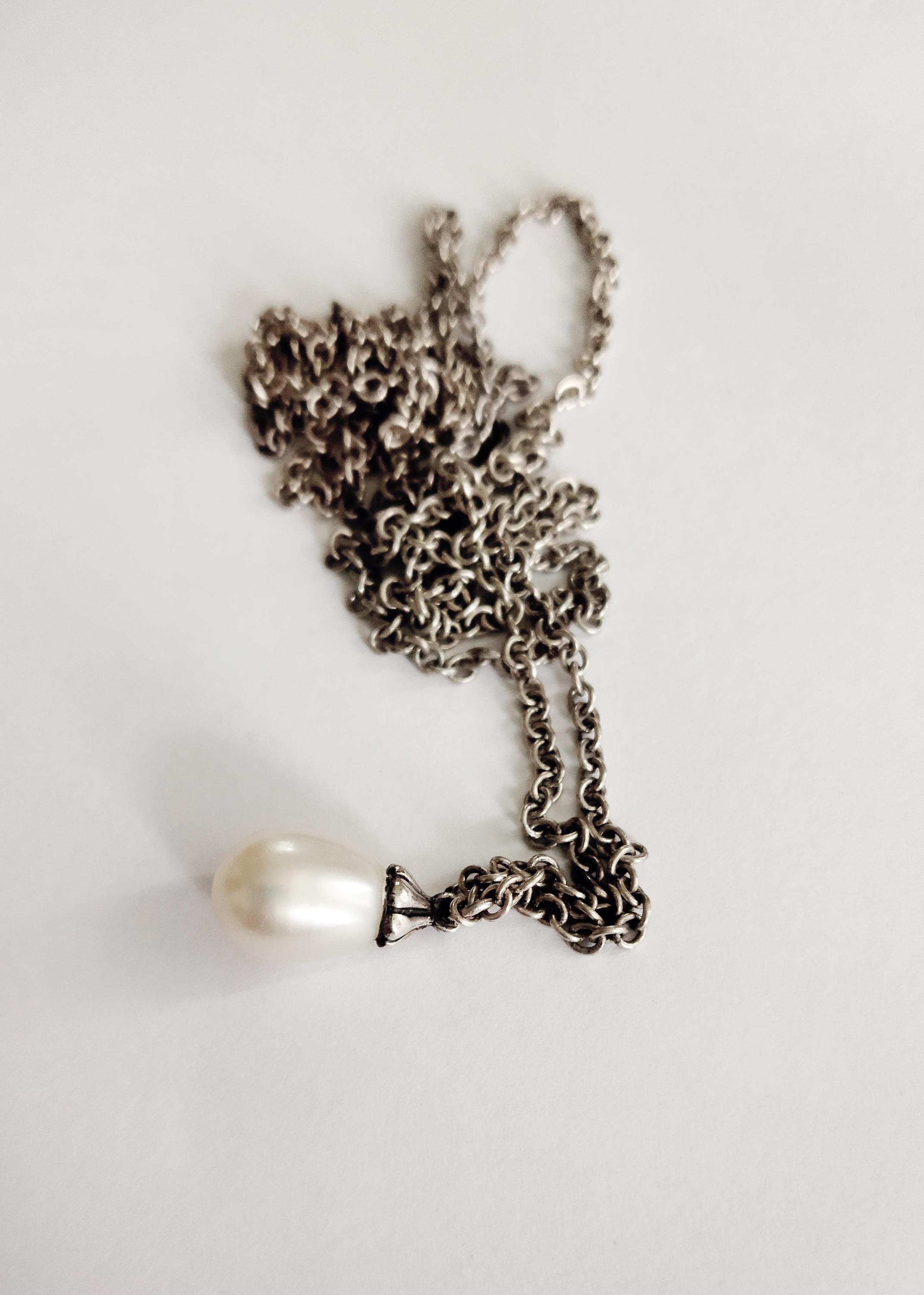 Authentic Trollbeads 54110 Necklace Silver Fantasy/freshwater