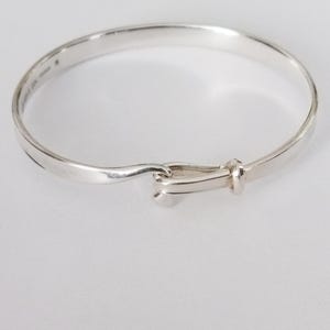 Georg Jensen &#39;Torun&#39; Sterling Silver Bangle # 204
