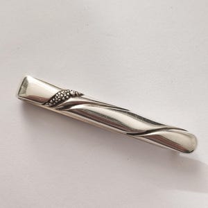Pince à Cravate Ancienne Et Rare - Bijou Vintage Français - Métal - Occasion