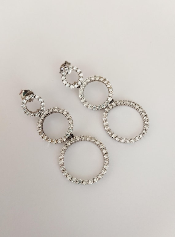 Sif Jakobs Sterling Silver Earrings with Cubic Zirconia