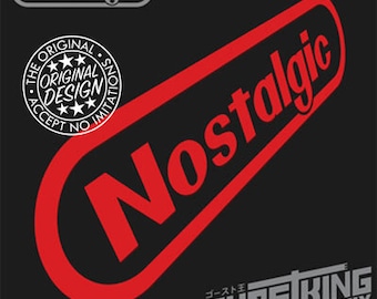 Nostalgic Decal Sticker nintendo
