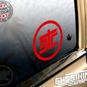 2TC 2TG 3TC Toyota Corolla トヨタ TEQ style Vinyl Decal Sticker