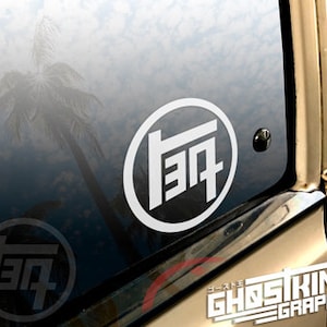 Toyota トヨタ Round Vinyl Decal Sticker