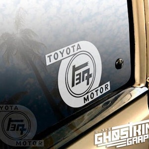 Toyota トヨタ Motor Vinyl Decal Sticker • TEQ Japan