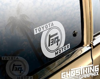 Toyota トヨタ Motor Vinyl Decal Sticker • TEQ Japan