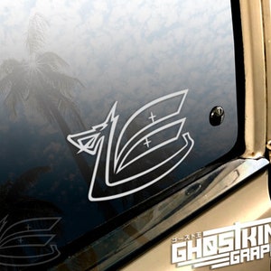 Toyota Celica DRAGON Vinyl Decal Sticker