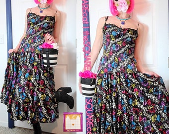 Betsey johnson clearance floral maxi dress